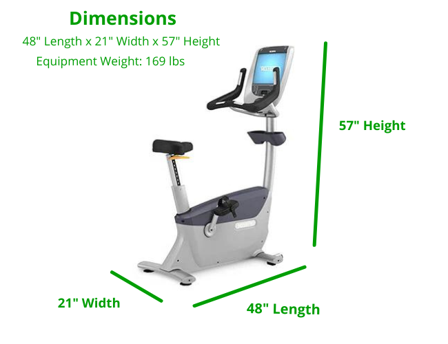 Precor UBK885 Upright Bike